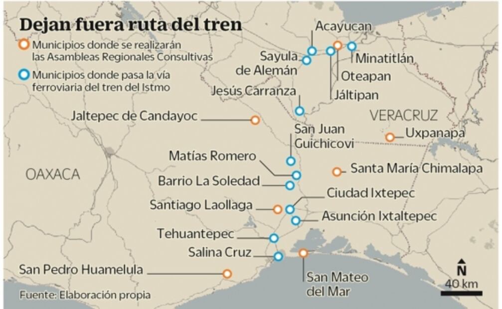 Excluidos. Municipios, al margen de megaproyecto