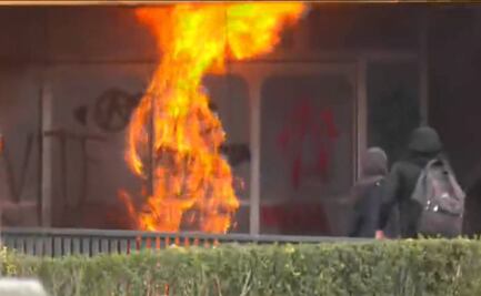 Expulsa la UNAM a cinco estudiantes de la Prepa 5 por actos vandálicos en Rectoría