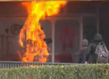 Expulsa la UNAM a cinco estudiantes de la Prepa 5 por actos vandálicos en Rectoría