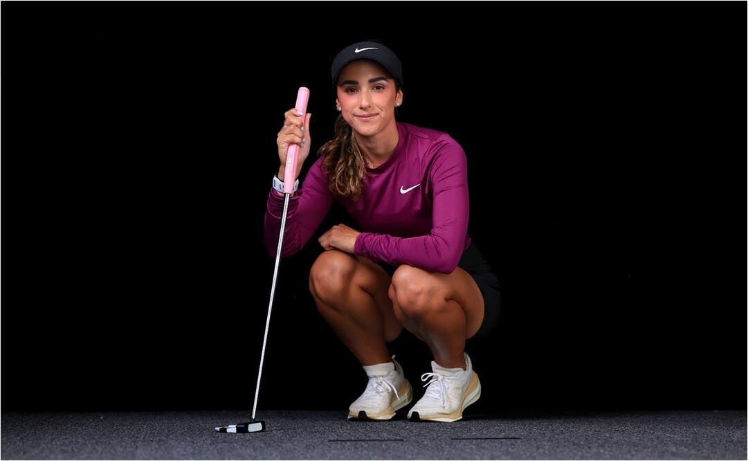 La golfista yucateca debutó como profesional en 2022. FOTO: GS Sports Management