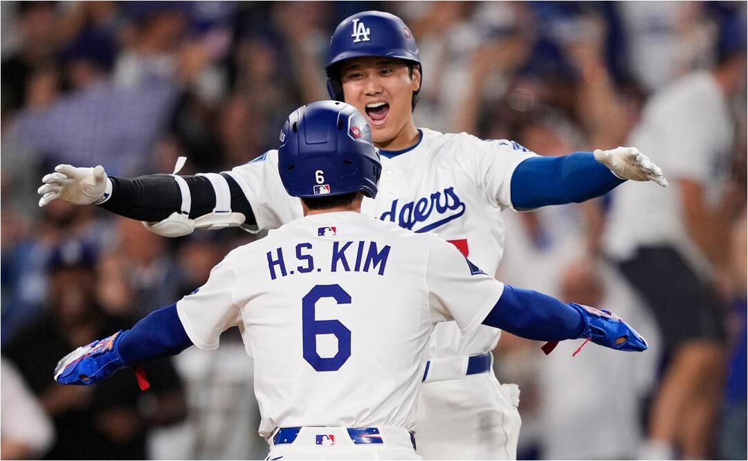 Los Dodgers se impusieron en casa y sueñan con el bicampeonato. FOTO: AP