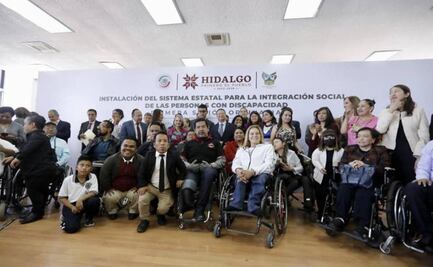 Hidalgo crea el Sistema Estatal para la Integración Social de las personas con Discapacidad