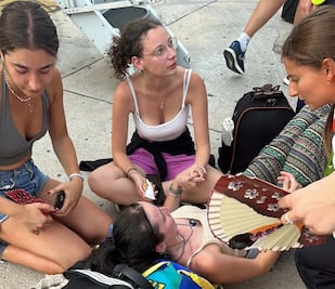 Calor: Pasajeros se desmayan al quedarse sin aire acondicionado a 42 grados en vuelo de Málaga a Milán