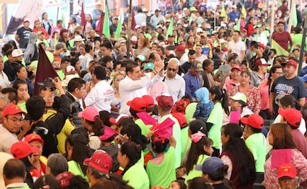 Armenta llama a votar por candidatos de Morena para que no se detenga la transformación nacional