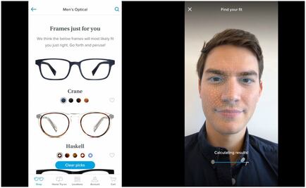 Pruébate las gafas que quieras con Face ID