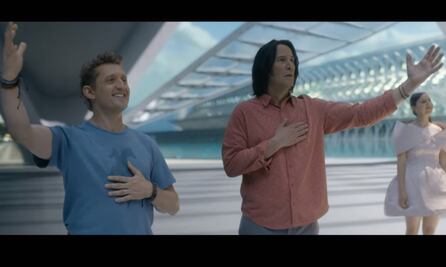 Keanu Reeves regresa a la comedia en la cinta "Bill & Ted Face the Music"