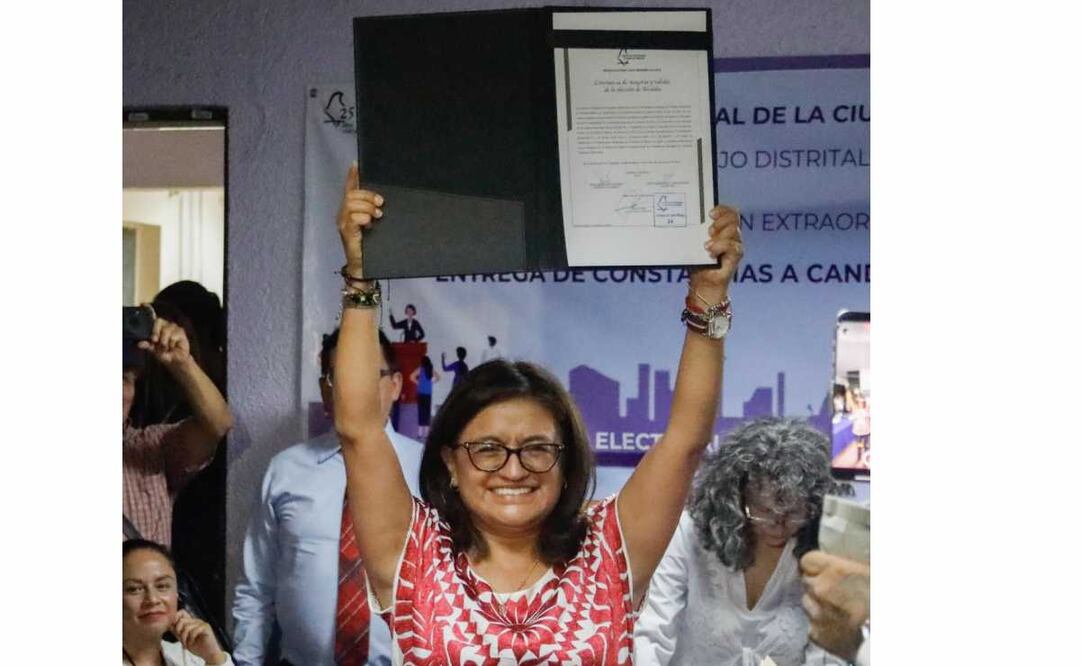 Aleida Alavez obtuvo el triunfo de la demarcación con 615 mil 703 votos a favor, es decir 63.9% de los mismos. Foto: Especial