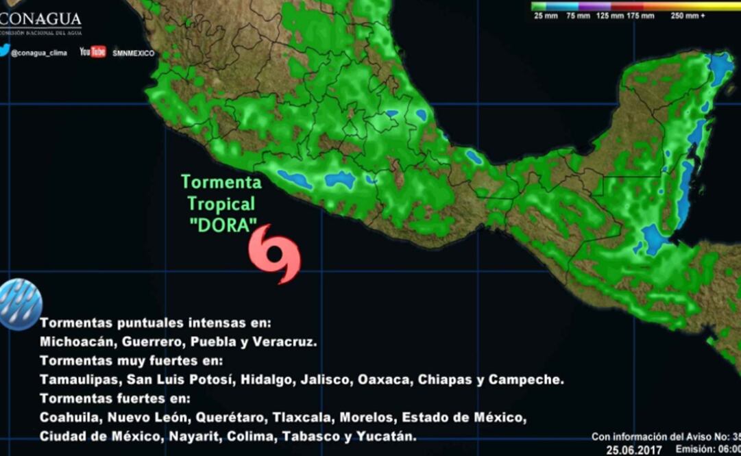 Foto: Servicio Meteorológico Nacional   