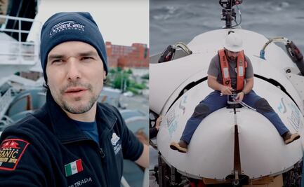 ¡De terror! Alan Estrada comparte su viaje en la compañía del submarino perdido rumbo al Titanic