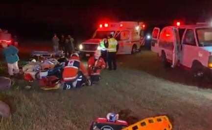 Mueren tres integrantes de una familia en accidente carretero en Tamaulipas