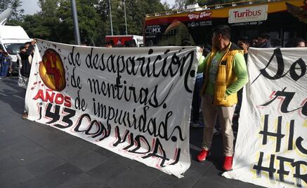 Minuto a minuto de la marcha conmemorativa a 4 años de la desaparición de los 43