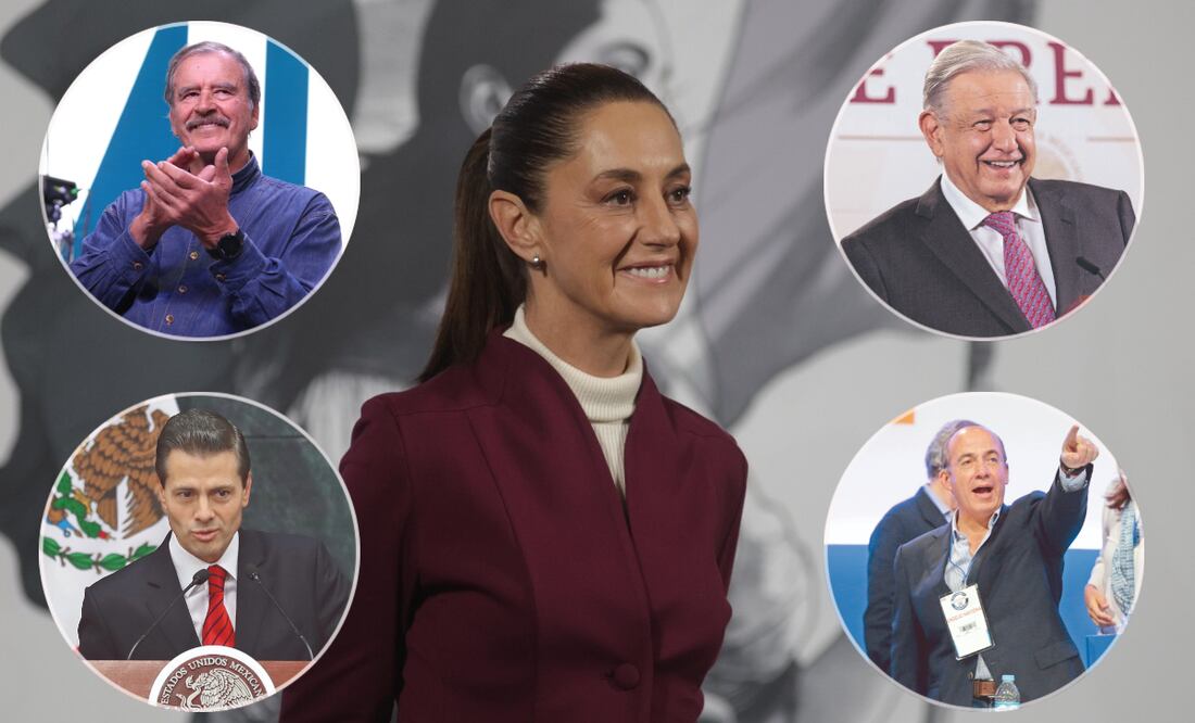 Así han celebrado sus cumpleaños los últimos cinco presidentes de México. Foto: EL UNIVERSAL