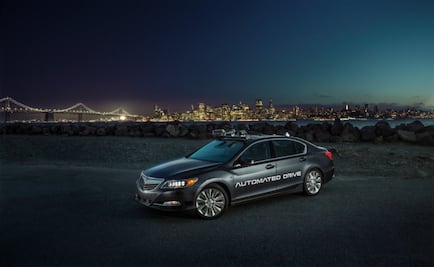 Acura revela la segunda generación de su RLX Autónomo