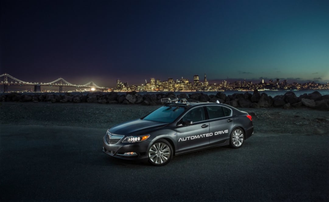 Acura revela la segunda generación de su RLX Autónomo