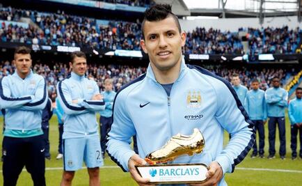 Agüero, máximo goleador de la Premier 