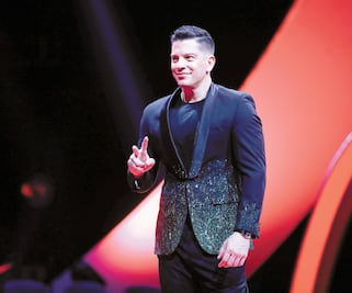 Yahir se levanta para musical de Mecano