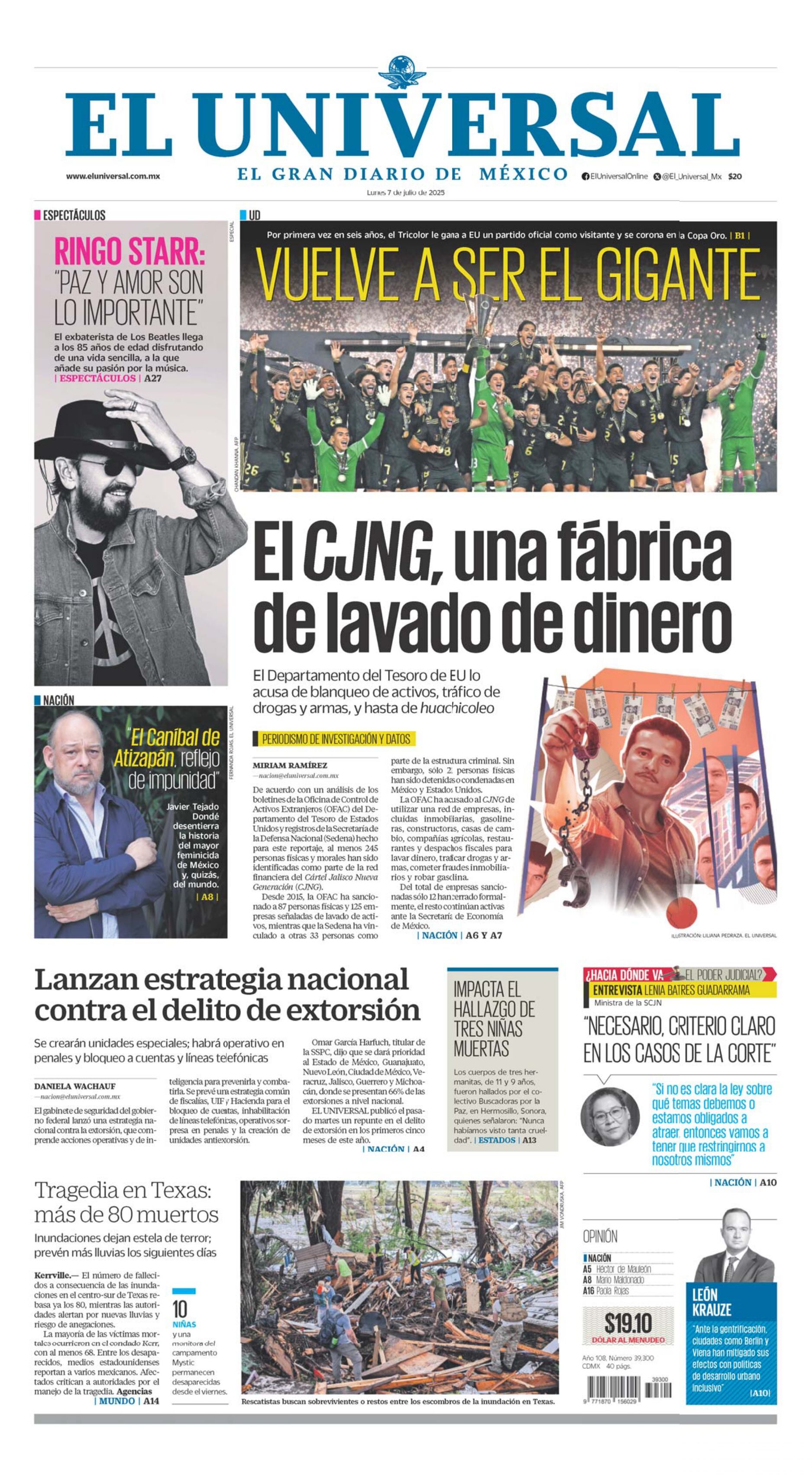 Portada impresa