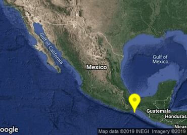 Se registra sismo de magnitud 5.3 en Oaxaca