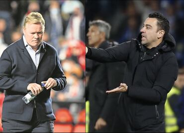 En 32 partidos, Ronald Koeman dejó mejores números que Xavi en el Barcelona