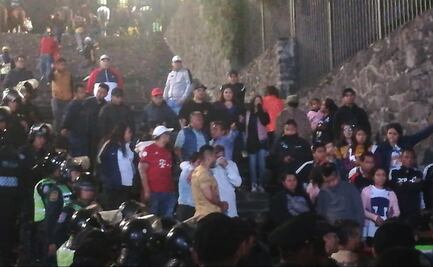 Aficionados intentaron dar portazo en CU previo al Pumas vs América