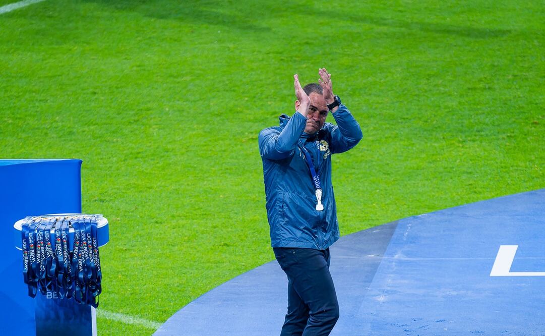 André Jardine en la Final del Clausura 2025, una vez que América cayó ante Toluca - Foto: Imago7