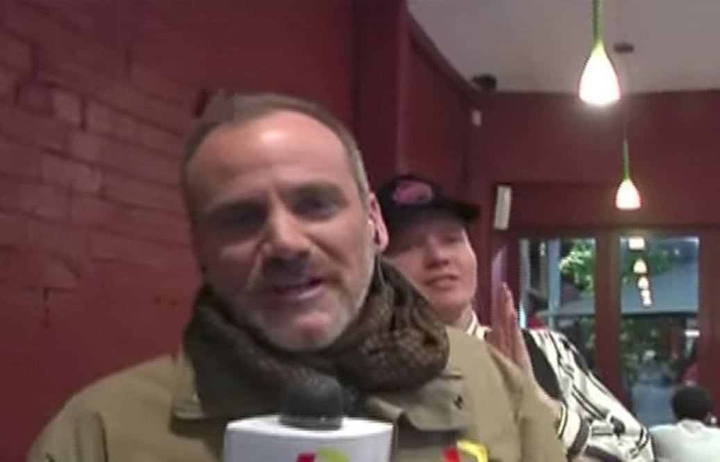 Twitter. Los periodistas peruanos fueron hostigados en pleno enlace en directo