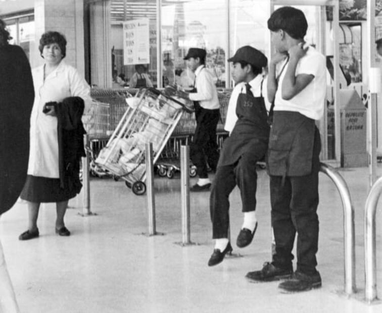 Los niños que trabajaban en el Centro