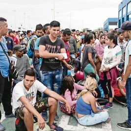 Más de un millón de venezolanos, en Colombia