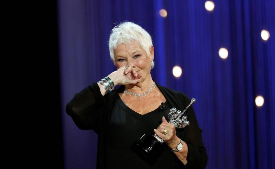 Dench recibió el Premio a la Trayectoria en el Festival de San Sebastián Foto:EFE
