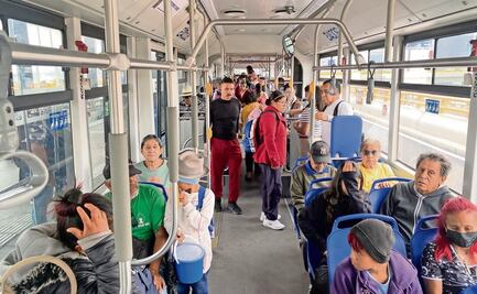 Reportan alza de usuarios en el Trolebús a Chalco