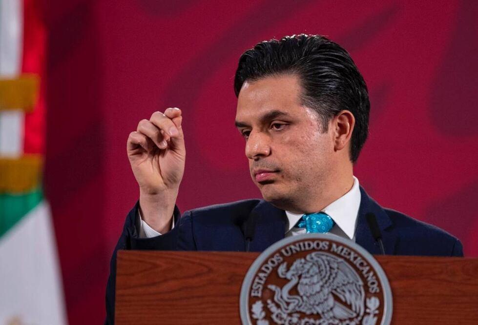 El director del IMSS, Zoé Robledo. Foto: Sergio Tapia