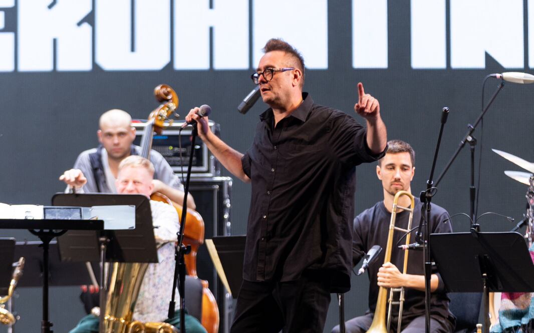 Compositor, arreglista y trompetista, Sam Eastmond.
Foto: Hugo Salvador / EL UNIVERSAL