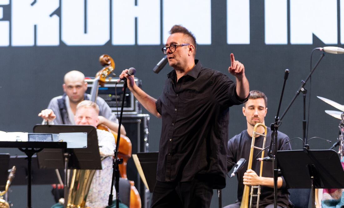 Compositor, arreglista y trompetista, Sam Eastmond.
Foto: Hugo Salvador / EL UNIVERSAL