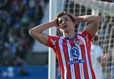 El Atlético de Madrid perdió el invicto de victorias consecutivas frente al Leganés