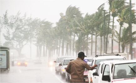 Alertan por lluvias y ráfagas de viento en Veracruz