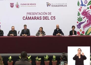 CDMX tendrá más de 40 mil nuevas cámaras de videovigilancia este año; buscan reforzar seguridad
