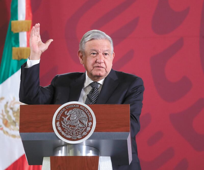 El Presidente Andrés Manuel López Obrador consideró que no se debe entrar en el terreno de la laicidad, porque más que ayudar puede generar confrontaciones. Foto: GERMÁN ESPINOSA. EL UNIVERSAL
