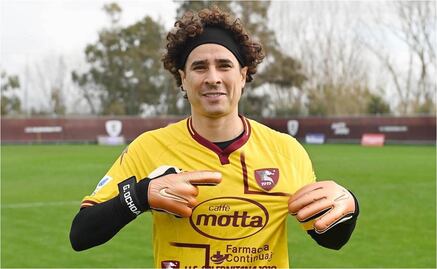 Guillermo Ochoa ya trabaja con el Salernitana, su nuevo club en Europa