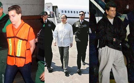 Los casos más representativos de extradición a México