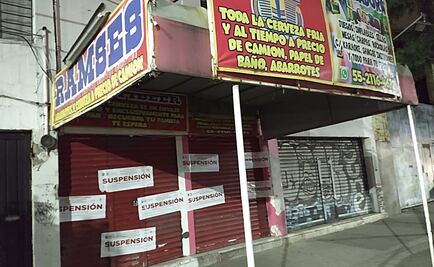 Retiran 14 chelerías durante operativo en Iztacalco