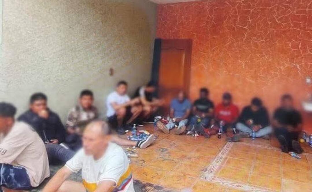 17 detenidos entre ellos 12 colombianos. Foto: Especial