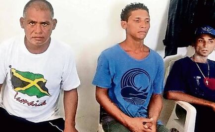 Three fishermen survive a month adrift in the Caribbean