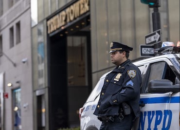 FOTOS: Policía de Nueva York refuerza seguridad luego de los ataques en Nueva Orleans y Las Vegas