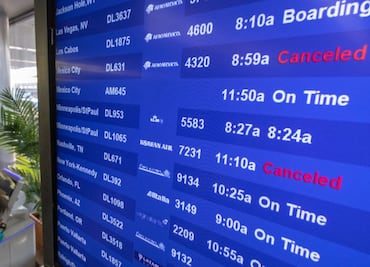 Inicia el 2022 con miles de vuelos cancelados en el mundo