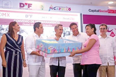 Mancera lleva el programa Cunas CDMX a Acapulco