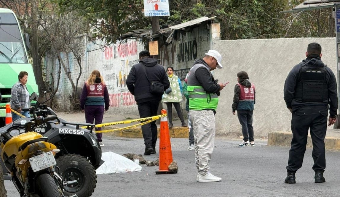 Muere mujer arrollada por transporte público en Xochimilco; dos rutas involucradas. Foto: Especial