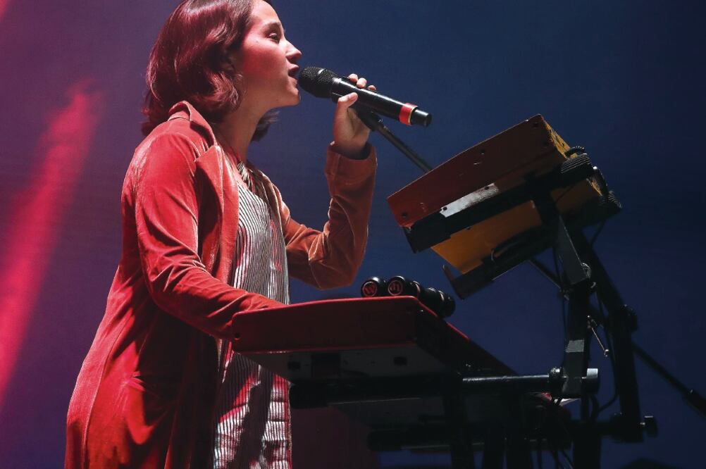 Ximena se presentó en la Gala de Otoño Ruta, Arte, Queso y Vino. FOTO: ARIEL OJEDA. EL UNIVERSAL