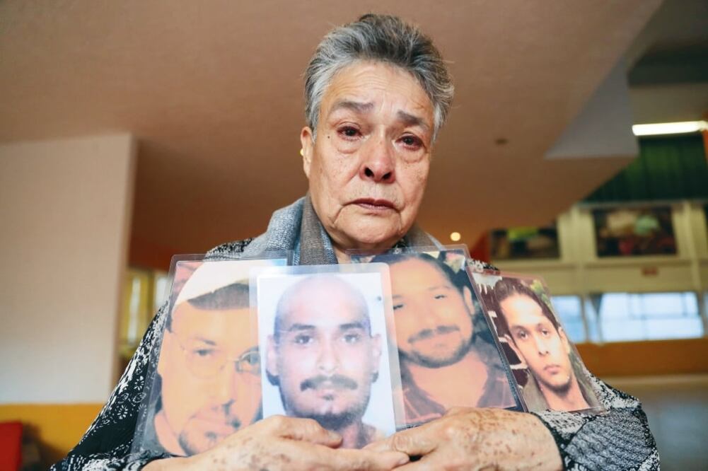 María Herrera, de 68 años, asegura que no le desea a nadie su sufrimiento. Ella define: “Estoy muerta en vida”. (IRVIN OLIVARES. EL UNIVERSAL)