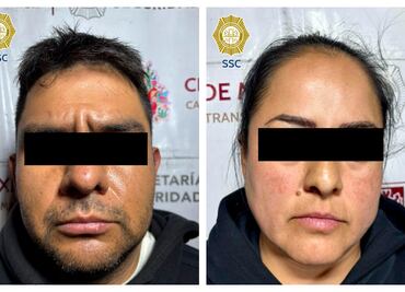 Detienen a dos personas presuntamente vinculadas a La Unión Tepito; les aseguran droga y un teléfono celular