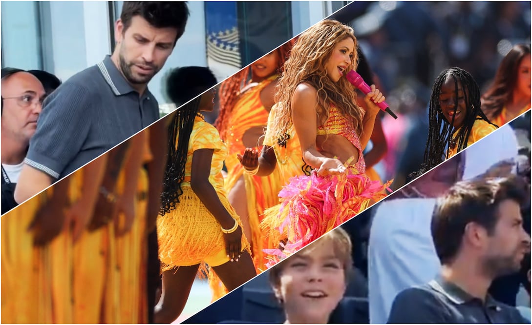 Gerard Piqué y Shakira, presents en la clausura de la Copa Mundial 2026.
Fotos: X & AFP / Patricia de Melo Moreira